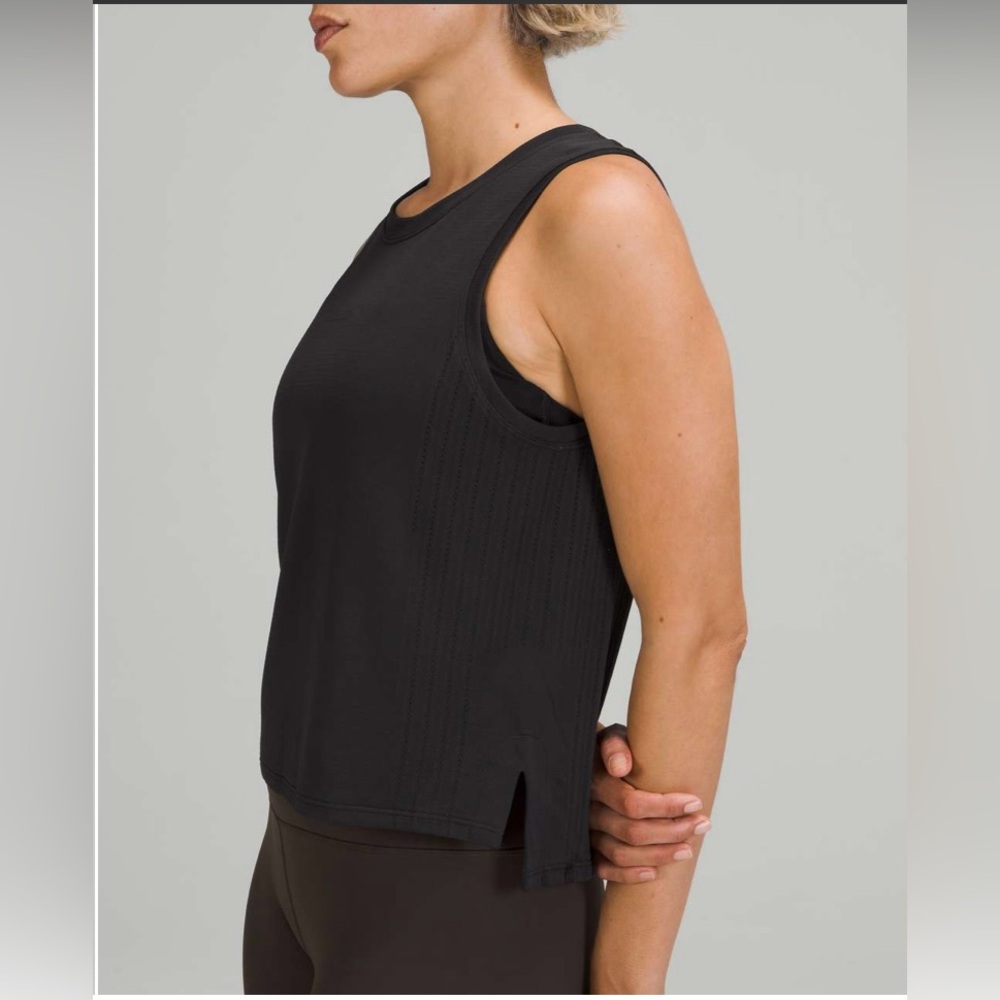 🍋Women’s Lululemon Train to Be Tank Top size 16 black🍋
